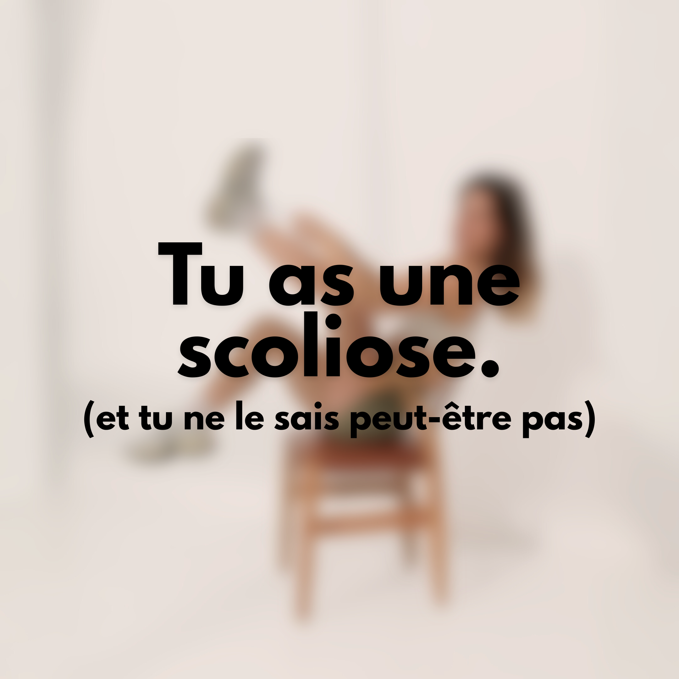 Corriger ma Scoliose