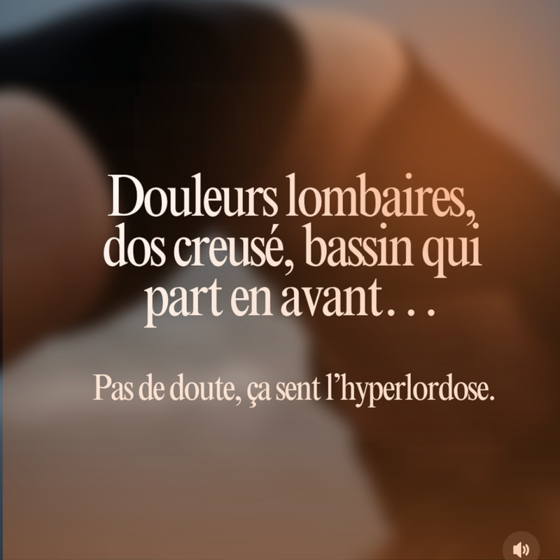 Programme postural Hyperlordose