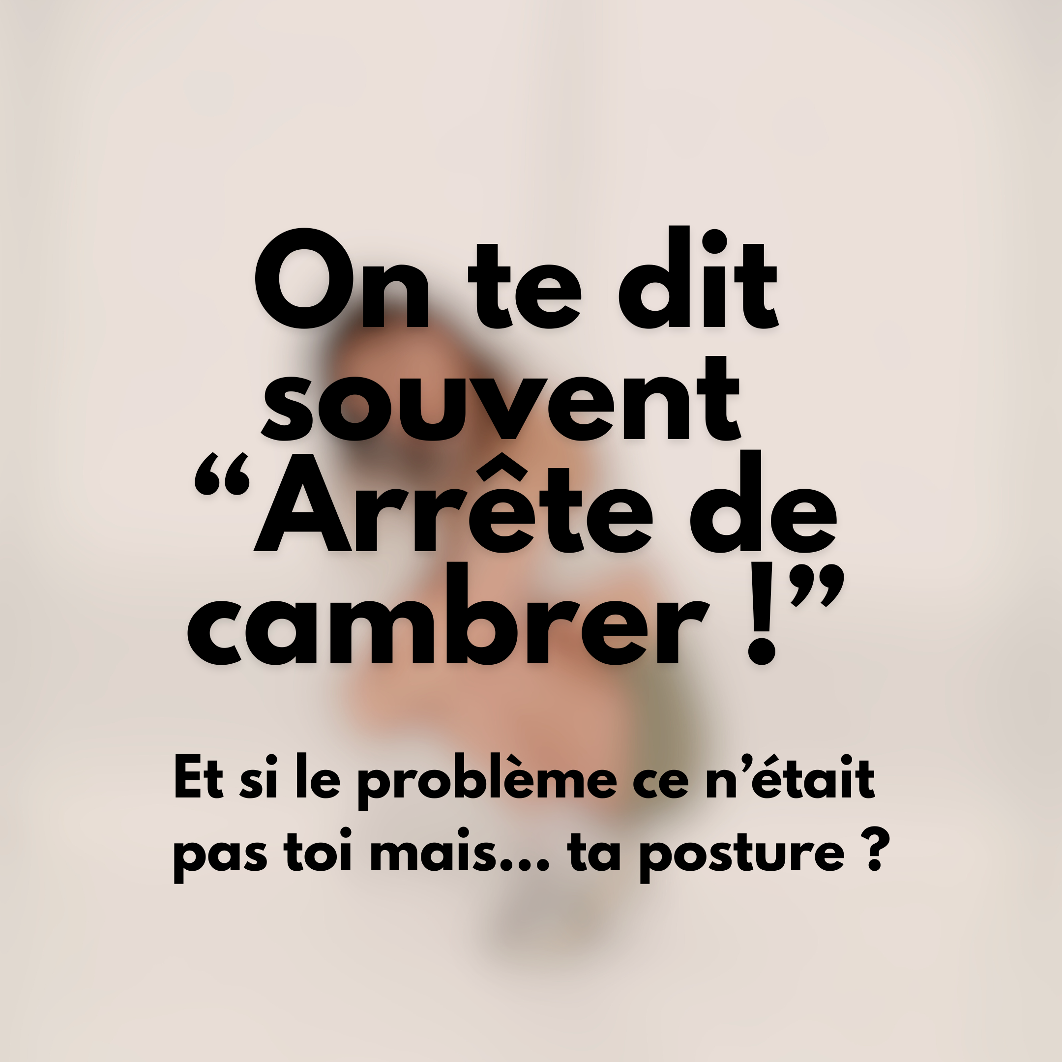 Corriger mon Hyperlordose